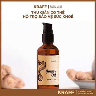  DẦU GỪNG XOA BÓP MÁT XA - THƯ GIÃN BẢO VỆ SỨC KHOẺ 
