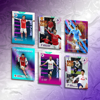 Thẻ cầu thủ bóng đá SKY EPL | CR7 Ronaldo Salah Son Heung Min Bruno Dias KDB Kevin De Bruyne Kante Van Dijk Mendy