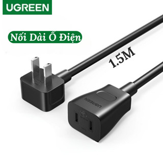 Dây nối dài dây điện Ugreen, lõi đồng nguyên chất, chịu tải 2500W, an toàn, chống cháy, chống giật, bảo hành 12 tháng