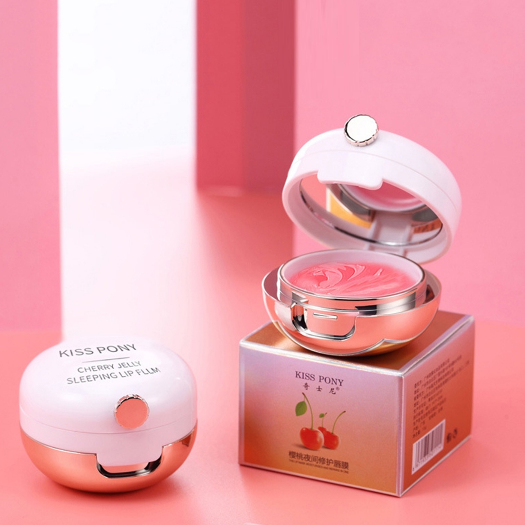 Mặt Nạ Ủ Dưỡng Hồng Môi KISS PONY hương cherry dưỡng ẩm cho đôi môi