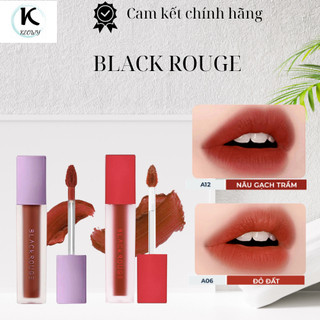 Son kem lì black rouge màu a12 nâu đỏ son bt
