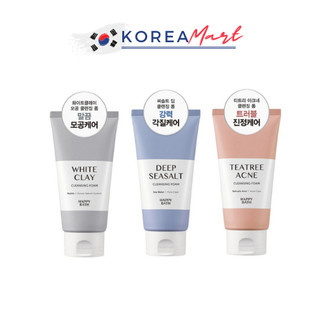 Sữa rửa mặt giảm bã nhờn, sạch sâu se khít lỗ chân lông Happy Bath Cleansing Foam Hàn Quốc 150ml - Korea Mart
