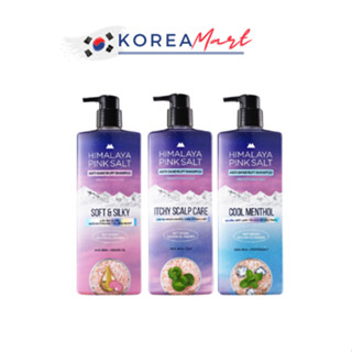 Dầu Gội Sạch Gàu Giảm Ngứa Muối Hồng Himalaya Pink Salt 650ml dành cho da dầu bết - Korea Mart 11440