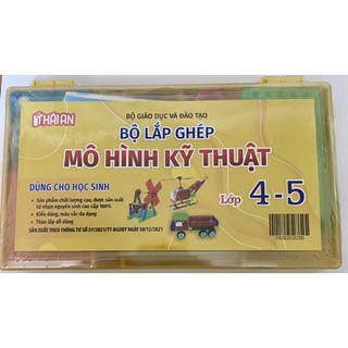 Bộ mô hình kỹ thuật lớp 4&5 thái an.