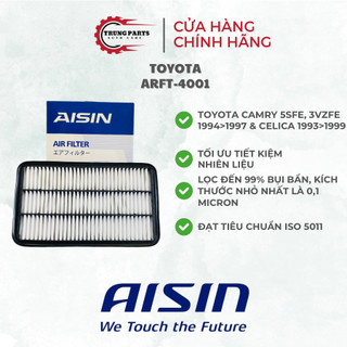 Lọc gió động cơ Toyota  - CAMRY đời 1994>1997 & CELICA đời 1993>1999 mã 17705-74260 thương hiệu AISIN ARFT-4001