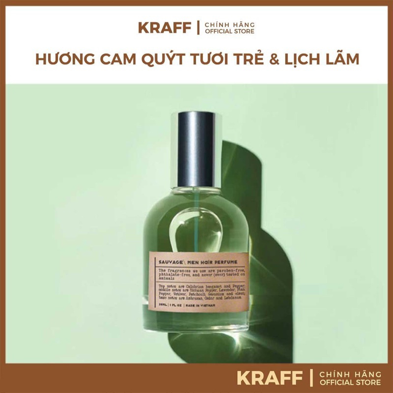 NƯỚC HOA 𝐓𝐎́𝐂 SAUVAGE for Men