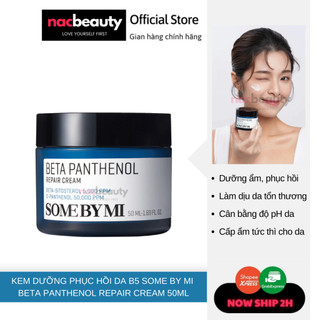 Kem dưỡng some by mi b5 beta panthenol repair cream làm dịu, phục hồi da 50ml - nac beauty