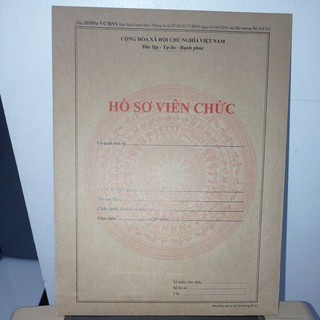 Hồ Sơ Viên Chức theo thông tư 07/2019