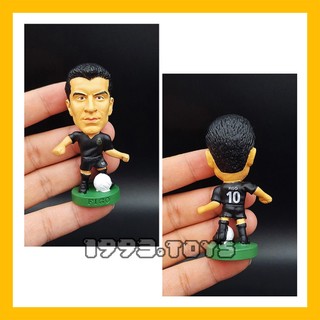 Mô hình tượng cầu thủ bóng đá - Corinthian - Prostars size 7cm - Luis Figo