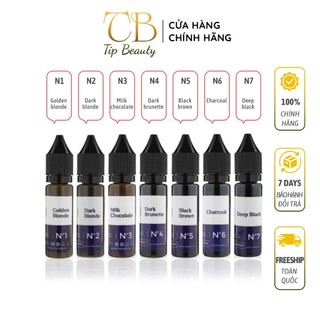 Mực Phun Xăm Hanafy Của Nga lên màu đẹp tự nhiên dùng điêu khắc đi hairstroke đặc biệt ombre đẹp | dcpxhoanganh