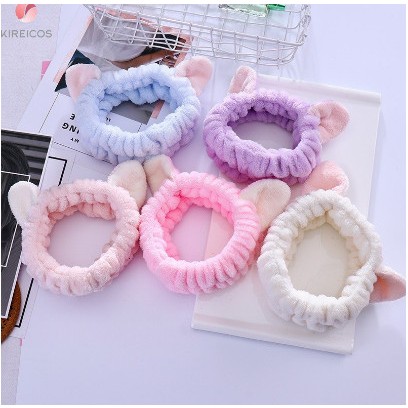 Băng Đô Tai Mèo 3D Vải Nhung Chất Xịn Siêu Mềm Mượt