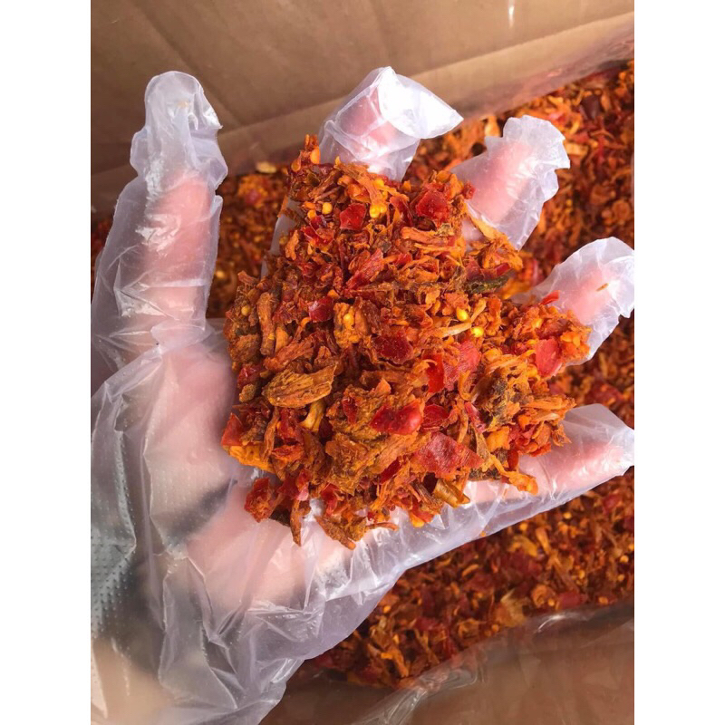 500g bò vụn trộn bánh tráng 60k