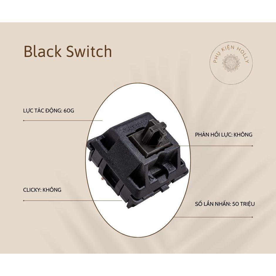 Switch bàn phím cơ RK, Blue Switch, Red Switch, Brown Switch, Black Switch dùng để thay trục phím cơ