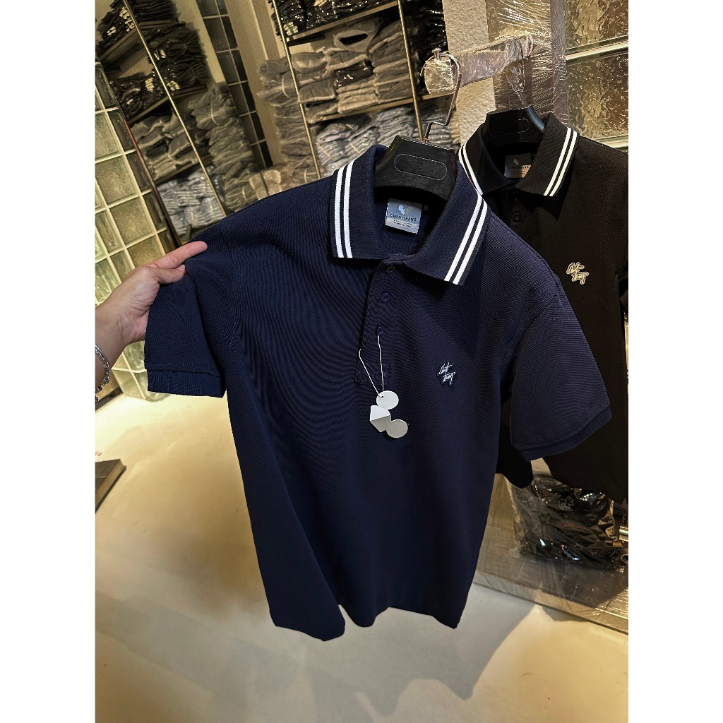 ÁO POLO sọc cổ CHUOT TRANG