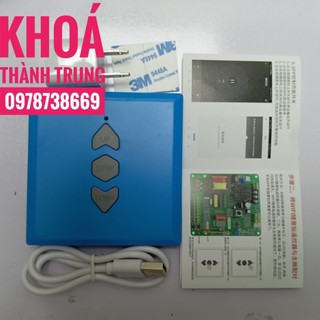# Điều khiển cửa cuốn mã học 433 mhz Âm tường qua điện thoại App TUYA SMART không cần đấu dây