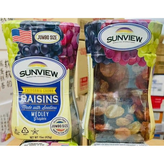 Nho Khô Mỹ Thập Cẩm Sunview Thập Cẩm Không Hạt 425g
