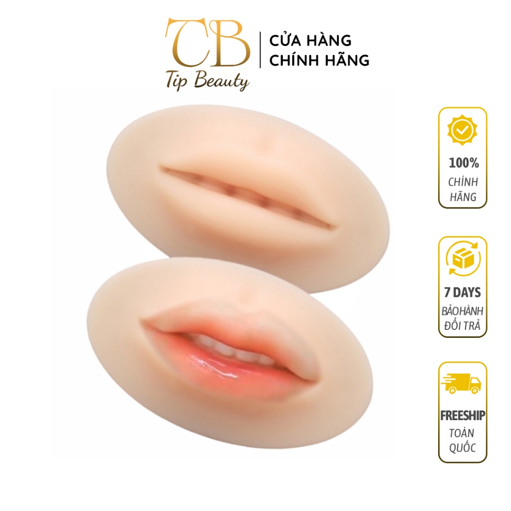 Môi silicon 5D mềm da môi 5D chuyên tập kim 1đẹp