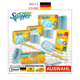 Chổi lau bụi nam châm đa năng SWIFFERS Staubwedel Staubmagnet (Nội địa đức) hút bụi, tóc, lông chó mèo với bông th
