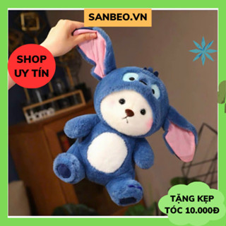  Gấu Bông Xinh Lena Stitch Xanh Đáng Yêu Thú nhồi bông Lena cosplay cao cấp sang trọng - SANBEO.VN 