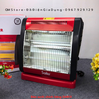 Quạt sưởi công nghệ halogen saiko qh-800 chính hãng, đèn sưởi saiko làm ấm cực nhanh qm store