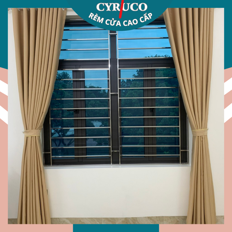 Rèm cửa chống nắng cách nhiệt decor trang trí phòng khách phòng ngủ đẹp và sang trọng chất liệu cao 