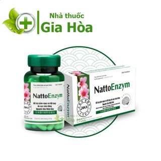 NattoEnzym - Giúp ngừa tai biến, đột quỵ, tan cục máu đông, giảm huyết áp (Dược Hậu Giang - DHG Pharma)