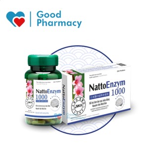 NattoEnzym / Natto Enzym 1000 - Giảm nguy cơ tim mạch, huyết áp, đột quỵ, tắc mạch do cục máu đông, huyết khối