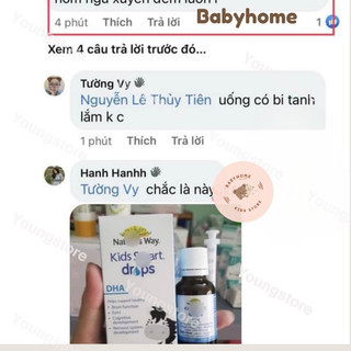 [date 1/2026] DHA Nature's Way Kids Smart dạng giọt cho bé Úc - 20ml