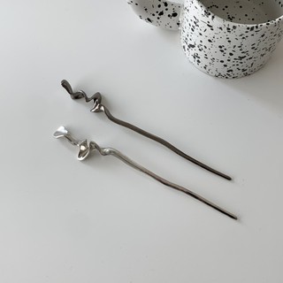 Trâm cài tóc kim loại kiểu dáng cổ điển Modleaf Han stick Hàn Quốc