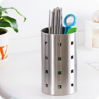 Ống cắm đũa thìa inox 304 Anshin - kháng khuẩn, chống nấm mốc - trọn đời không han gỉ, hoen ố