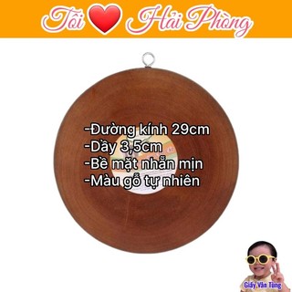 Thớt gỗ me sừn chất lượng cao, nặng 3kg