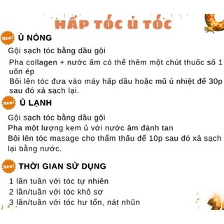 Hấp dầu phục hồi Collagel tươi A86 500ml