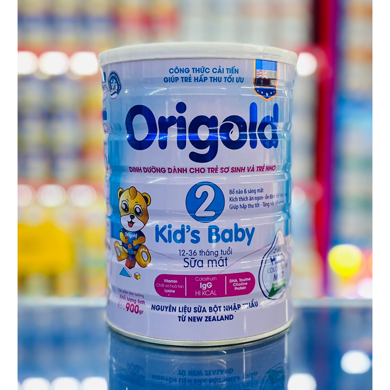 Sữa Bột Origold Số 2 Tăng cường miễn dịch (900g)