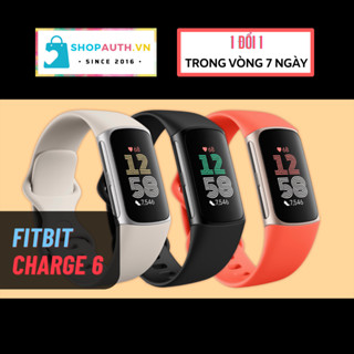 [Mới 100%] Đồng hồ thông minh Google Fitbit Charge 6 - Pin 7 ngày - Hàng nhập khẩu - Hãng Google
