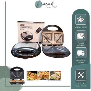 Máy Nướng Bánh Mì Sandwich SEKA Đa Năng, Nhanh Chín Đều, Chống Dính Tốt, Bảo Hành Hàng Chính Hãng