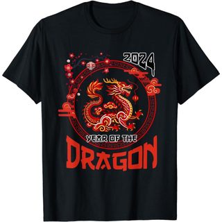 ÁO TẾT GIÁP THÌN - Áo phông unisex Tết hình Rồng - Áo thun in hình rồng chất lừ