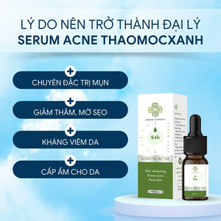 [Sẵn] Serum Acne 24h - Ngừa Mụn 5ml