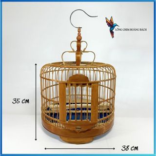  Lồng Chim Cu Gáy Cật Tre Size 40 Siêu Bền Giá Rẻ Tặng Kèm Phụ Kiện Miễn Phí Vận Chuyển 