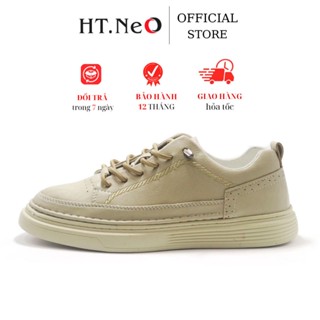  Giày thể thao - Giày sneaker nam HT.NEO Da Êm Mềm Thiết Kế Basic Trẻ Trung ,Sang Trọng GT03 