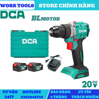 Dca máy khoan không chổi than dùng pin 20v adjz2060em , adjz2060iem