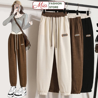 Quần jogger chất tổ ong, quần Basic chất tổ ong mới nhất