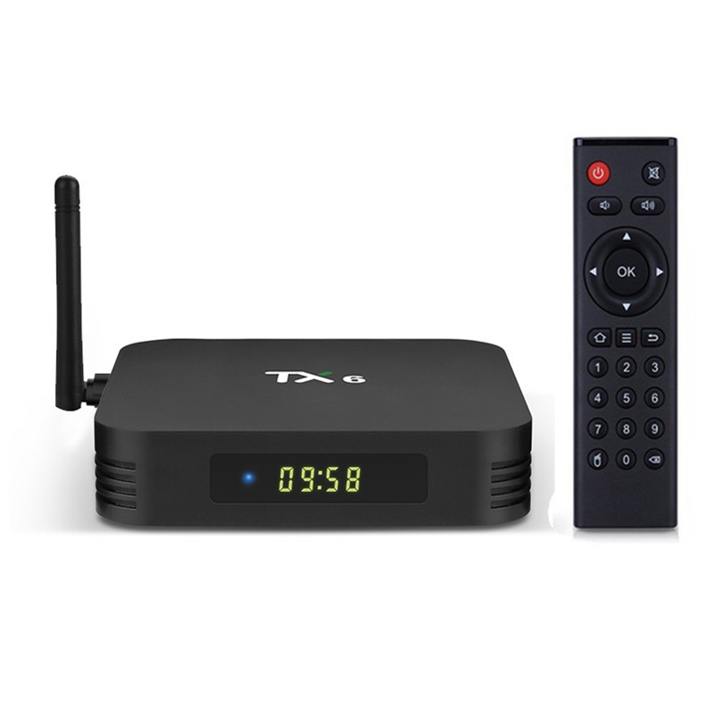 Android Tv Box TX6 Ram 4GB-32GB Giọng Nói, Mạnh X2 TX3 Mini Sẵn 300 Kênh Miễn Phí, Youtube Không Quảng Cáo