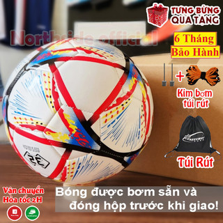 Quả bóng đá tiêu chuẩn - loại 3 lớp - banh da số 5, số 4