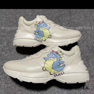 Giày thể thao sneaker gc khủng long xanh fullbox