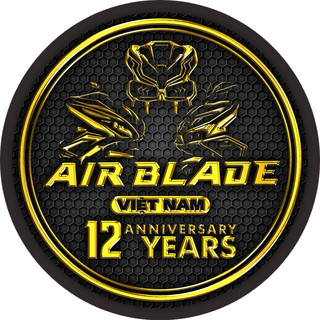 Combo Logo Club Air Blade 2024 (3 cái tặng thêm 2 cái logo kim cương)