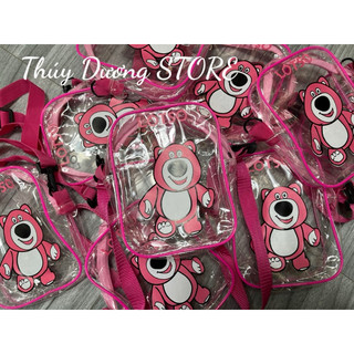 Túi đeo chéo mickey trong suốt (sỉ ib)