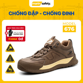Giày bảo hộ lao động thể thao JB676 chống đâm xuyên, chống va đập - Marin Safety
