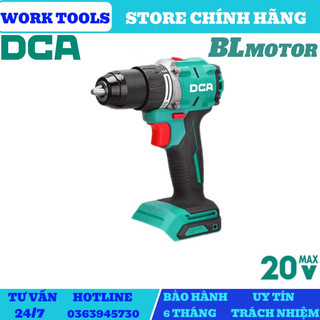 Dca thân máy khoan không chổi than dùng pin 20v adjz2060z , adjz2060iz