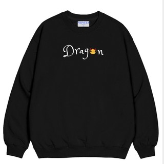 Áo Sweater Novita Dragon Nỉ Lót Lông Basic