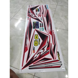 Tem Rời Honda Winner Rs V1 Đỏ Đen